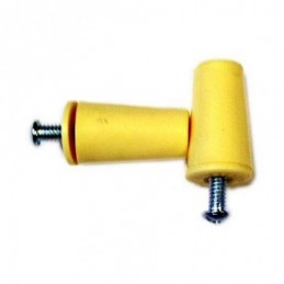 TOPE CON TORNILLO 40 BLANCO