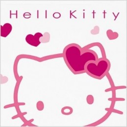 SERVILLETA HELLOW KITTY...