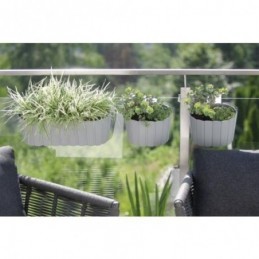 MACETA BALCON 2,2L BLANCA...