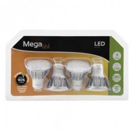 BOMBILLA LED GU-10 3 W....