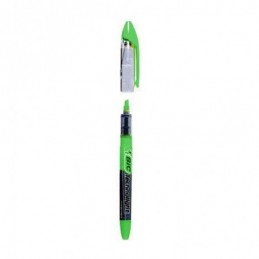 MARCADOR FLUOR VERDE (CAJA-12)
