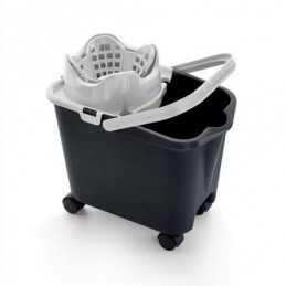 CUBO C/RUEDAS+ESCURRIDOR...