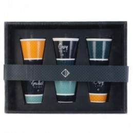 SET 6 VASOS CAFÉ 70 ML