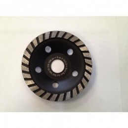 MUELA VASO TURBO BLACK 105 MM.