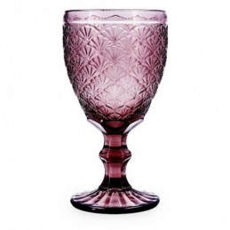 COPA VIDRIO ROSA RELIEVE...