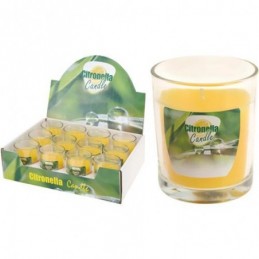 VELA VASO CITRONELA 8CM...