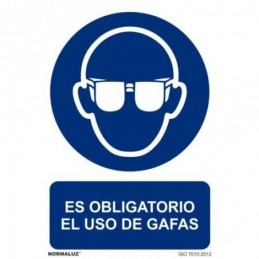 SEÑAL USO OBLIGATORIO GAFAS